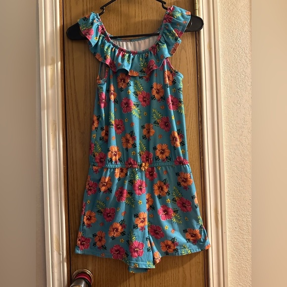 Guc floral romper sz 10/12 - Picture 2 of 5